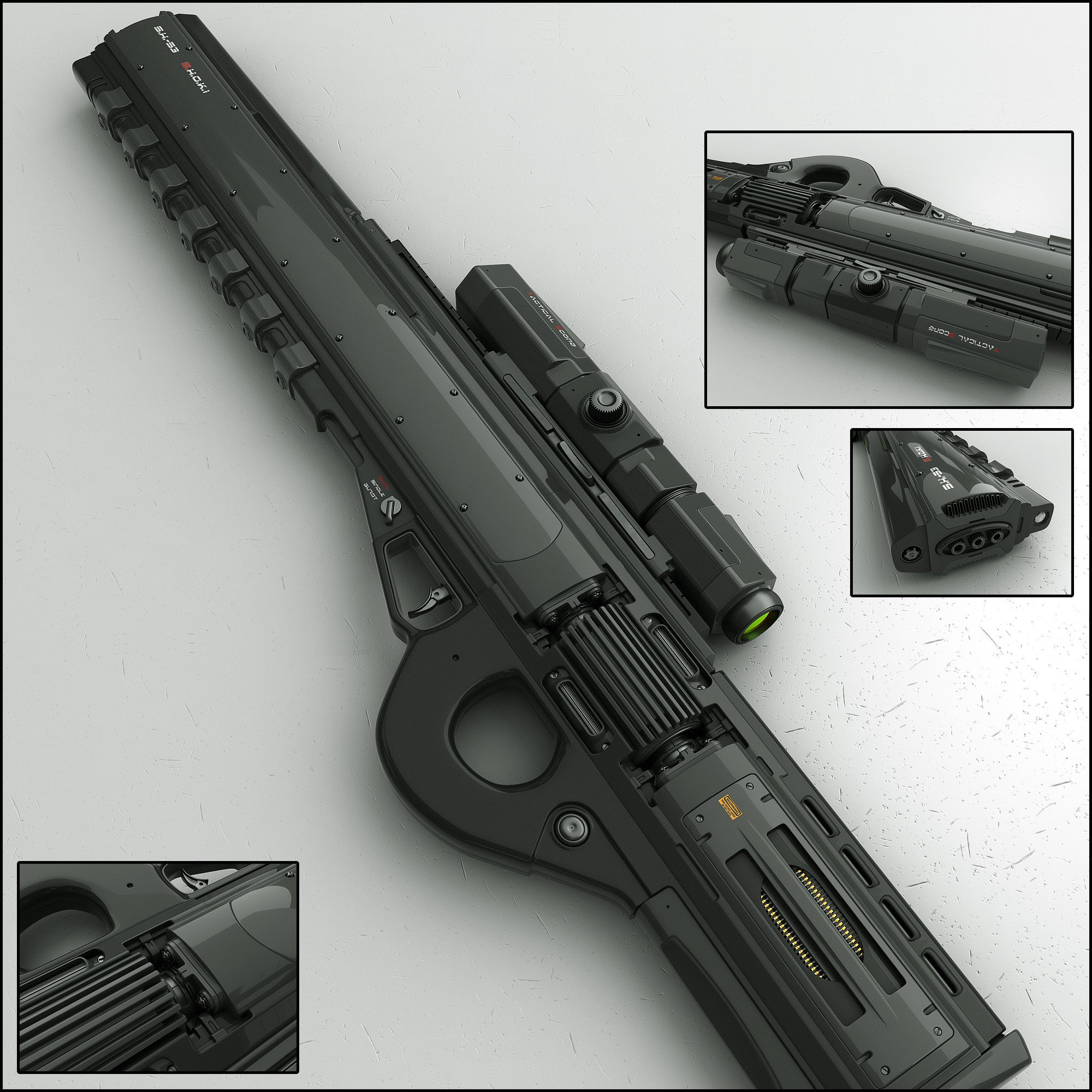 The GX-80 Dalacari Sniper Rifle